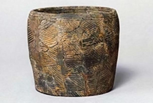 Grooved ware pot from Durrington Walls. (Antiquity)