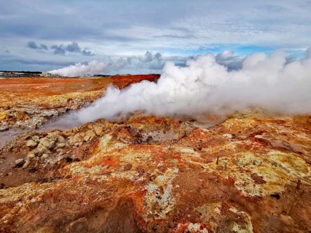 The Gunnuhver Geothermal Hot Springs are a natural marvel and local legend. Could a witch be trapped in the bubbling cauldron of the mud pools? (Dolf Van Der Haven / CC BY NC ND 2.0)