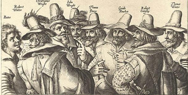 ‘The Gunpowder Plot Conspirators’, 1605, by unknown artist.