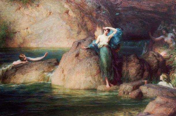 ‘Halcyone’ by Herbert James Draper, 1915.