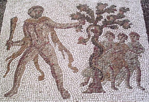Hercules stealing the golden apples from the garden of the Hesperides. (Zaqarbal / CC BY-SA 3.0)
