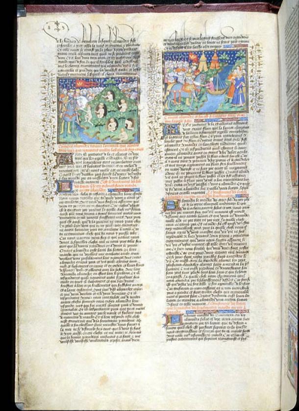 Historians wrote about Alexander and the Gymnosophists