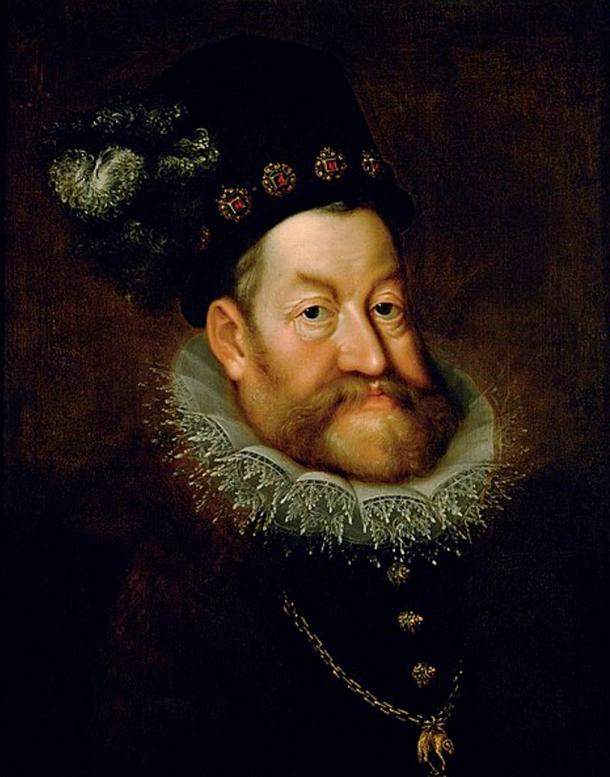 Portrait of Holy Roman Emperor Rudolf II (1590s) by Hans von Aachen. 