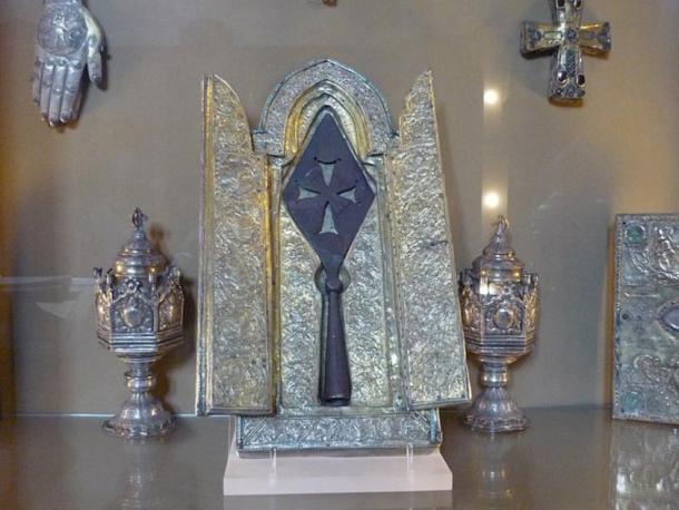 La Lanza Sagrada en el Museo de Echmiadzin, Armenia (Emanuele Iannone / Dominio público)