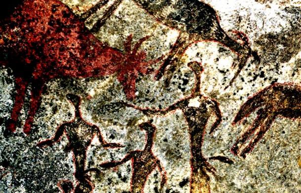 Human and animal figures (Forrester, B / Swaziland National Trust Commission)