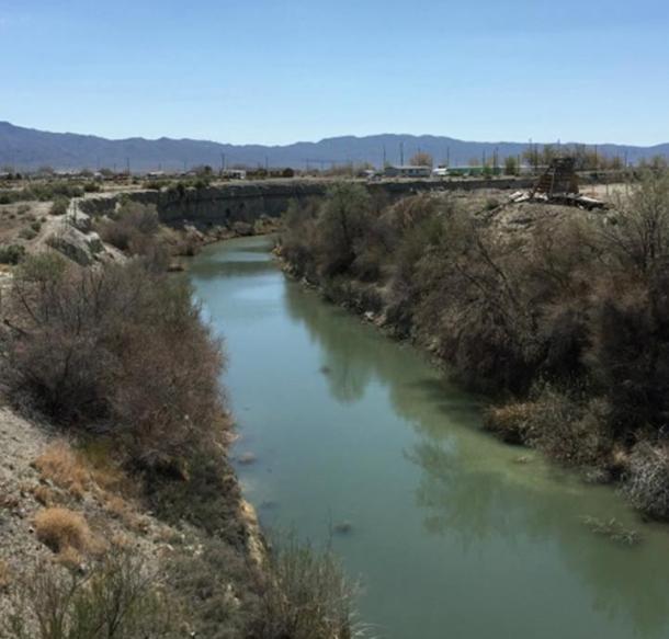 The Humboldt River near Lovelock, Nevada, where the Sitecah people were said to live. 