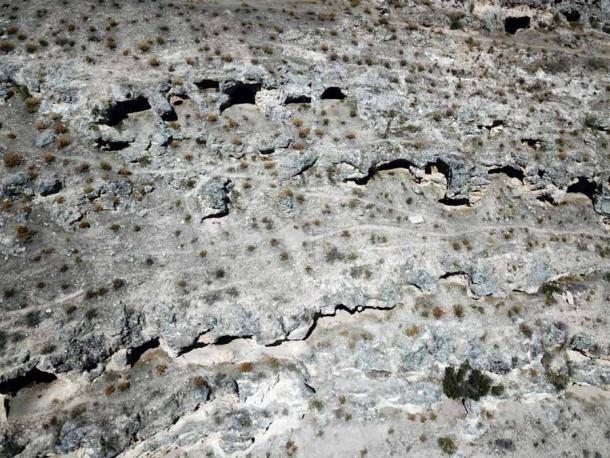 Se han descubierto cientos de tumbas de roca en Blaundus. (Agencia Anadolu)