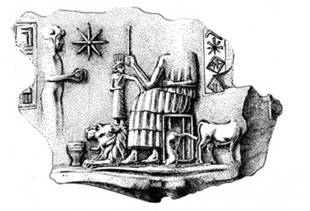 A Hurrian seal found at Urkesh