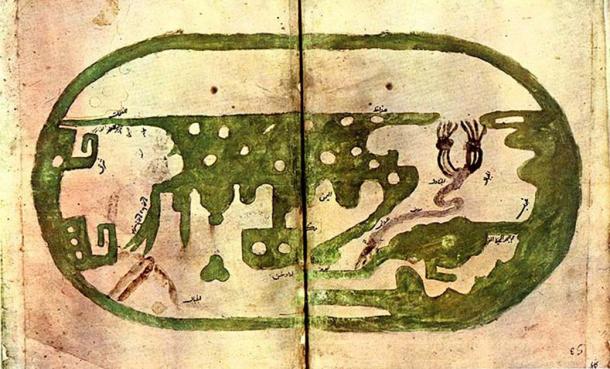 Ibn Hawqal’s crude 10-century world map. (Public domain)