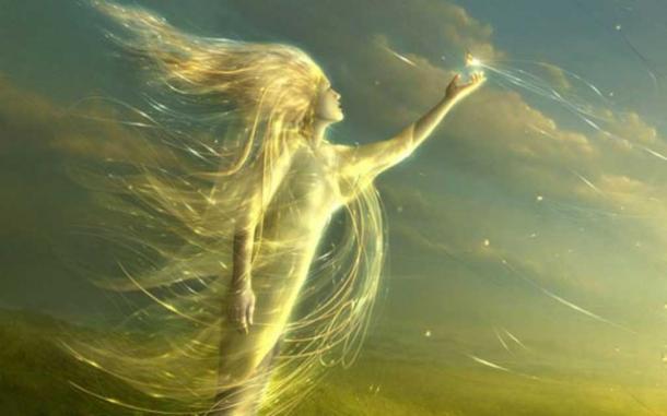Illustration of the ethereal wandering wilas from Slavic mythology. (Fair Use)