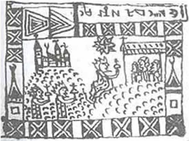 Ilustración en el Códice Rohonc
