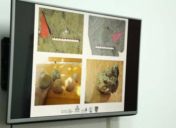 Images of artifacts found at the Bronze Age citadel in Romania. (Consiliul Judetean Arad)