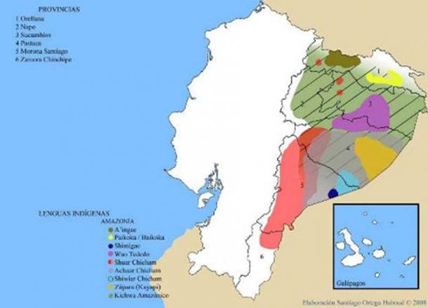Indigenous languages of Ecuador’s Orient (Amazon region). Photo credit: Santiago Ortega Haboud (2008)