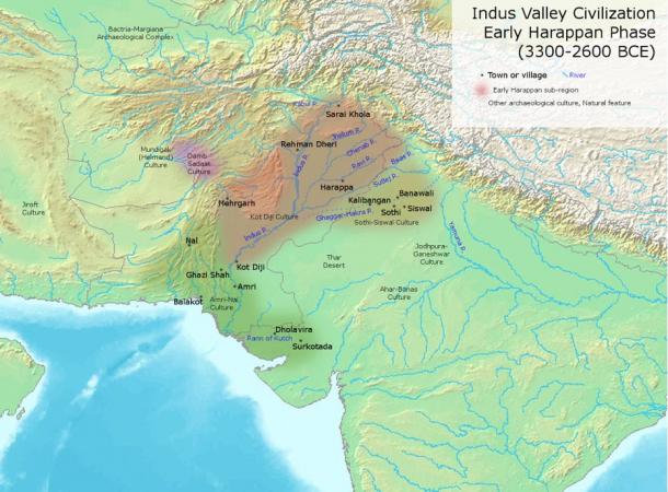 Indus Valley Civilization, Early Phase (3300-2600 BC)