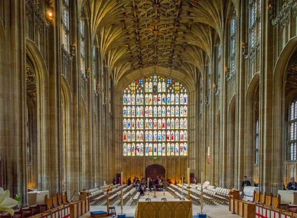 Inside St George's Chapel, Windsor Castle, Berkshire. (Jack Pease/CC BY 2.0)