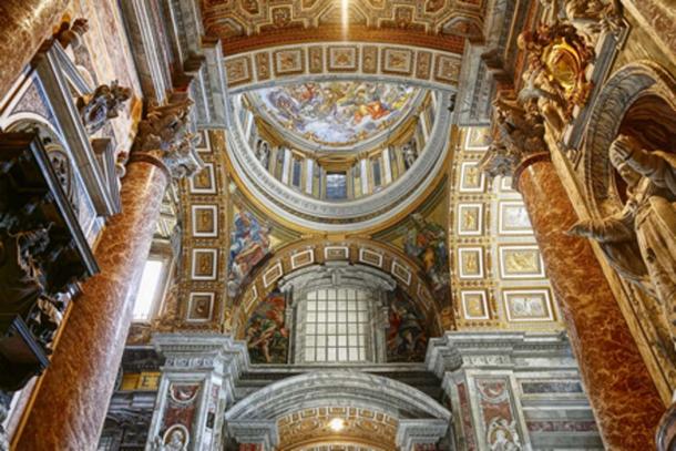Interior of St Peter's Basilica (wajan/ Adobe Stock)
