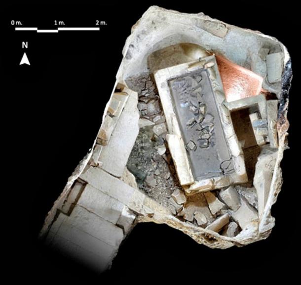 Aerial View of Ipi’s burial chamber.