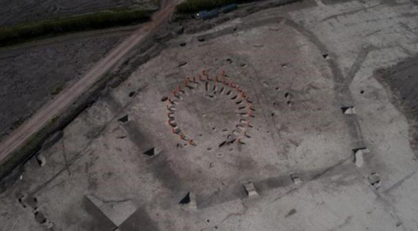 The archaeologists also found an Iron Age funerary monument, which would have been used only by high status people