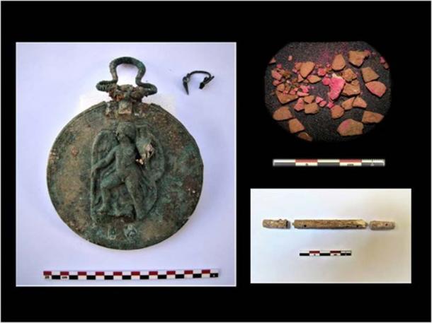 Items found included, gold items, glassware and pottery. (Image: Greek Ministry of Antiquities)