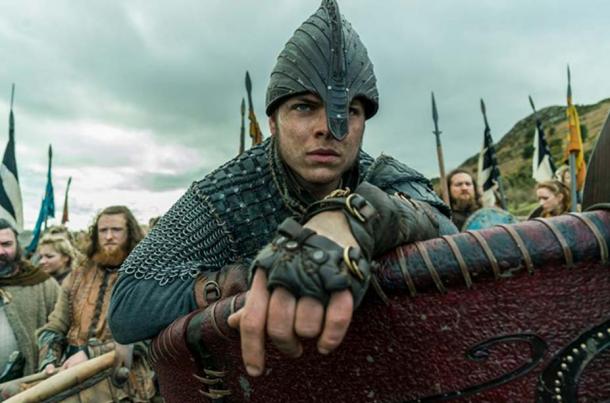 Ivar the Boneless on the battlefield in the History Channel Series ‘Vikings.’ 