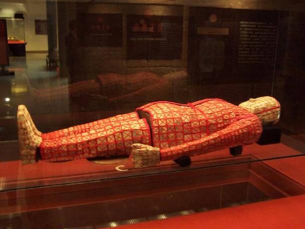 Jade burial suit at the Museum of the Mausoleum of the Nanyue King, in Guangzhou