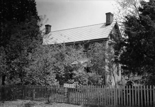 Japhet Leeds House, Moss Mill Road, Leeds Point, Atlantic County, NJ (c.1937). 