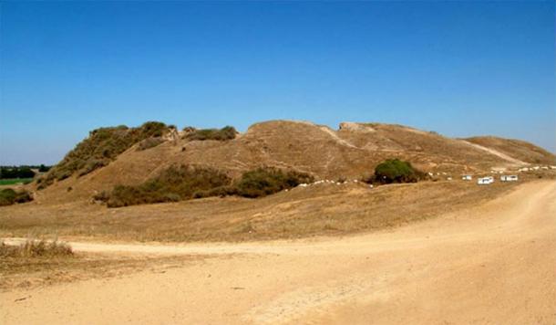 Tell Jemmeh where the clay plate was discovered. (Matanya / Public Domain)