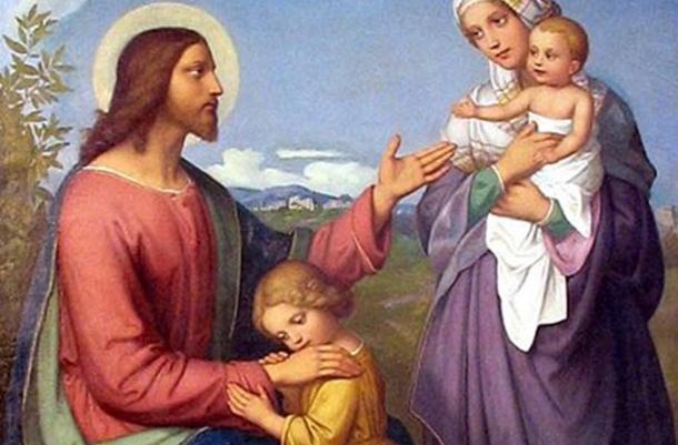 ‘Jesus as a friend of children’ (1845), by Marie Ellenrieder