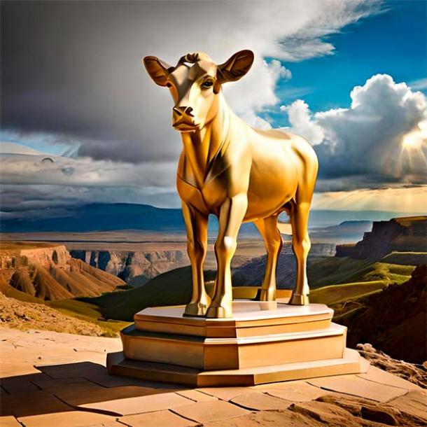 In the Jewish faith, the Sin of the Golden Calf was the Israelites' act of idolatry, worshipping a false god, which violated God's commandments. (AI Generated/ Anath Genomic Consultants AB)