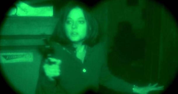 Jody Foster as Clarice Stirling in The Silence of the Lambs.