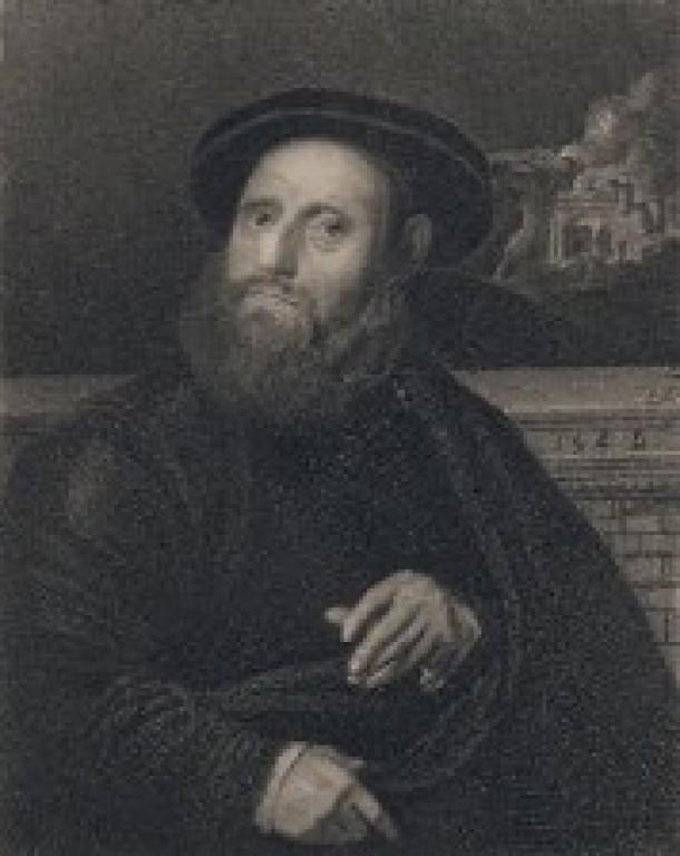 John Leland by Thomas Charles Wageman (1824).