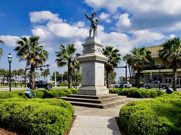 Juan Ponce De Leon Statue - St Augustine, Florida