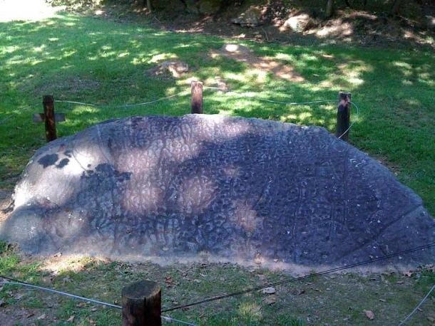 Judaculla Rock. (Public domain)