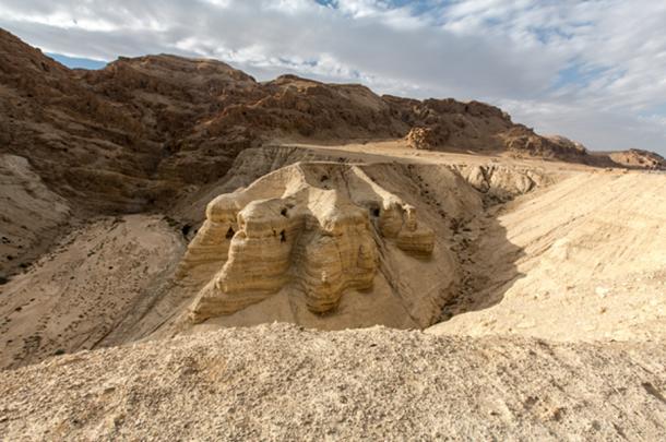Caves in the Judean Desert where the Dead Sea Scrolls were first discovered