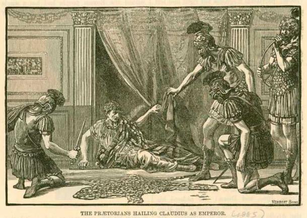Didius Julianus was not the first to “buy” the Roman Empire from the Praetorian Guards, Claudius did too! (New York Public Library)