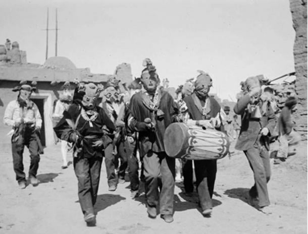 Kachina procession