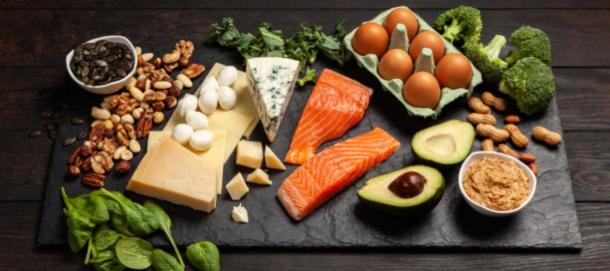 Keto diet food ingredients. (George Dolgikh / Adobe stock)