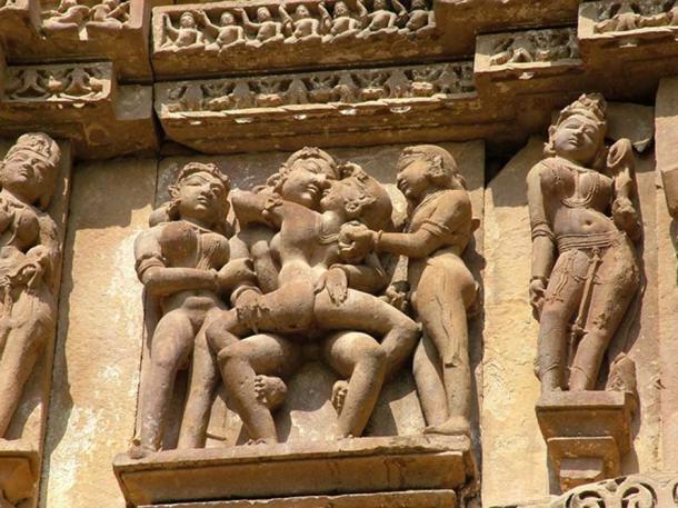 Khajuraho Stone Monument - India Kamasutra