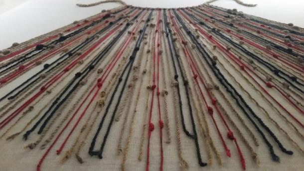 Khipu ‘talking knots’ from the Inca Empire displayed at the Museo Machu Picchu, Casa Concha, Cusco. (Pi3.124 / CC BY-SA 4.0)
