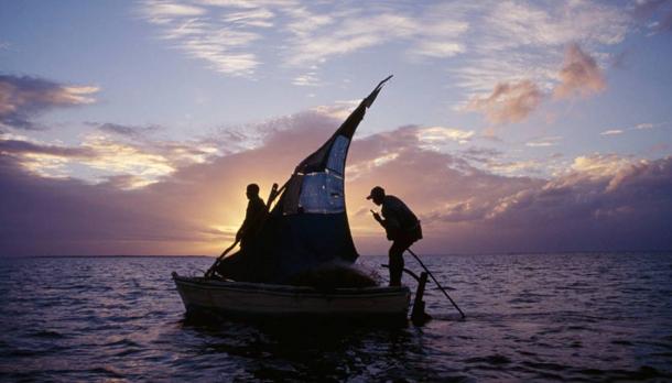 Many Khoisan still hunt as they did thousands of years ago. Photo by Paul Weinberg from the series Once we were Hunters