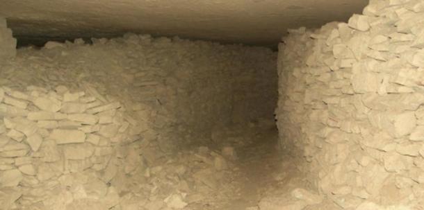 Inside the Labyrinth Cave near Gortyn, Crete