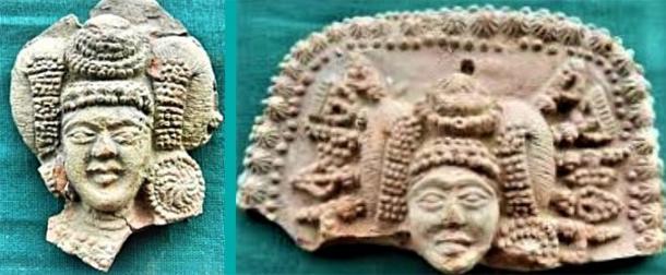 Examples of ‘Ladies with Weapons as Hairpins’/ Indian Goddess artifacts.  (Provided by the author)