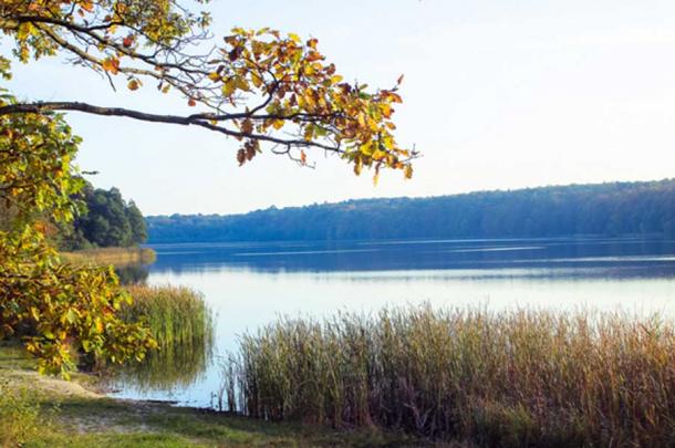 Lake in the National Park of Wielkopolska.