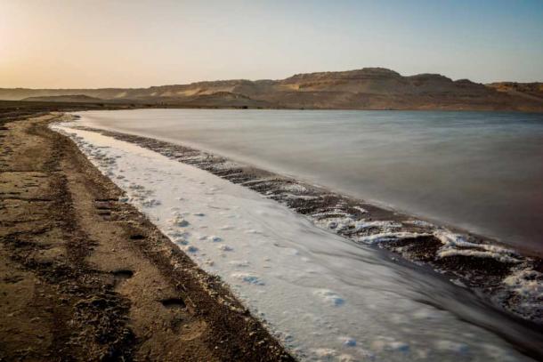 Lake Qaroun is all that remains of the prehistoric lake, and is now a saltwater lake (Amr Hassanein / Adobe Stock)