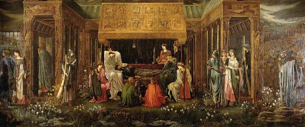 ‘The Last Sleep of Arthur in Avalon’ (1881-1898) by Edward Burne-Jones.