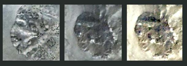 Left-right: Figure 4(a), Figure 4(b) normal exposure, Figure 4(b) overexposed. (Author provided)