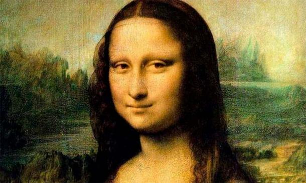 Detail of Leonardo da Vinci’s famous painting, The Mona Lisa. It now hangs in the Louvre in Paris. (Public Domain)