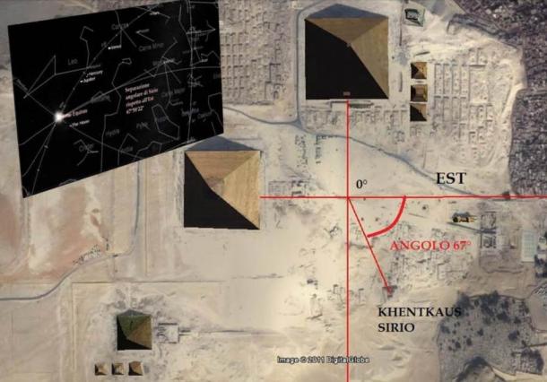 Lost Tomb of Khentkhaus is the correspondent of the Star Sirius