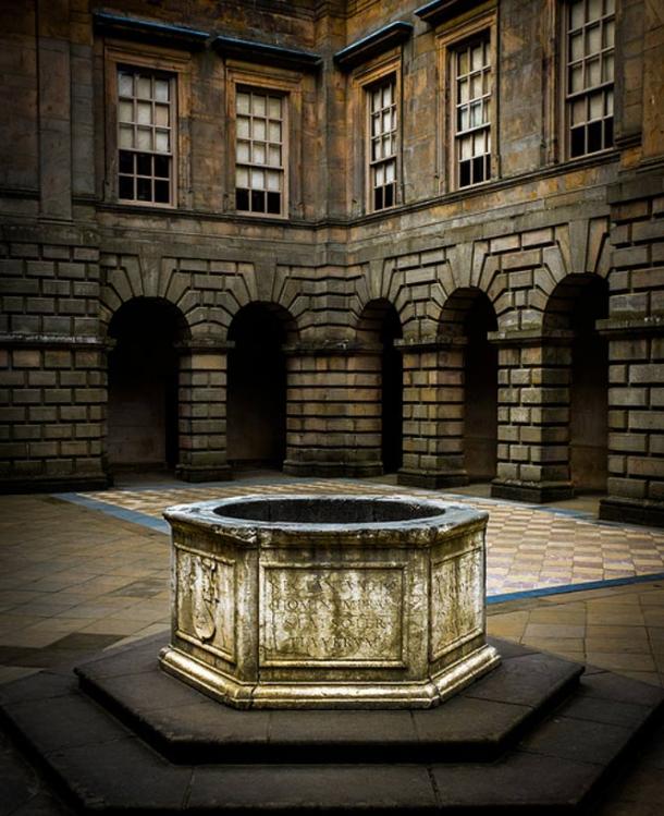 Lyme Park Wishing Well. Cheshire, England.