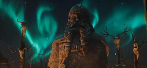 Maclean noted “Graven warrior idols” in the trailer for Assassin’s Creed Valhalla. (Ubisoft)